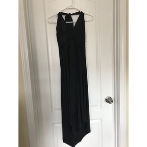 Alyn Paige Tie Neck Halter Dress